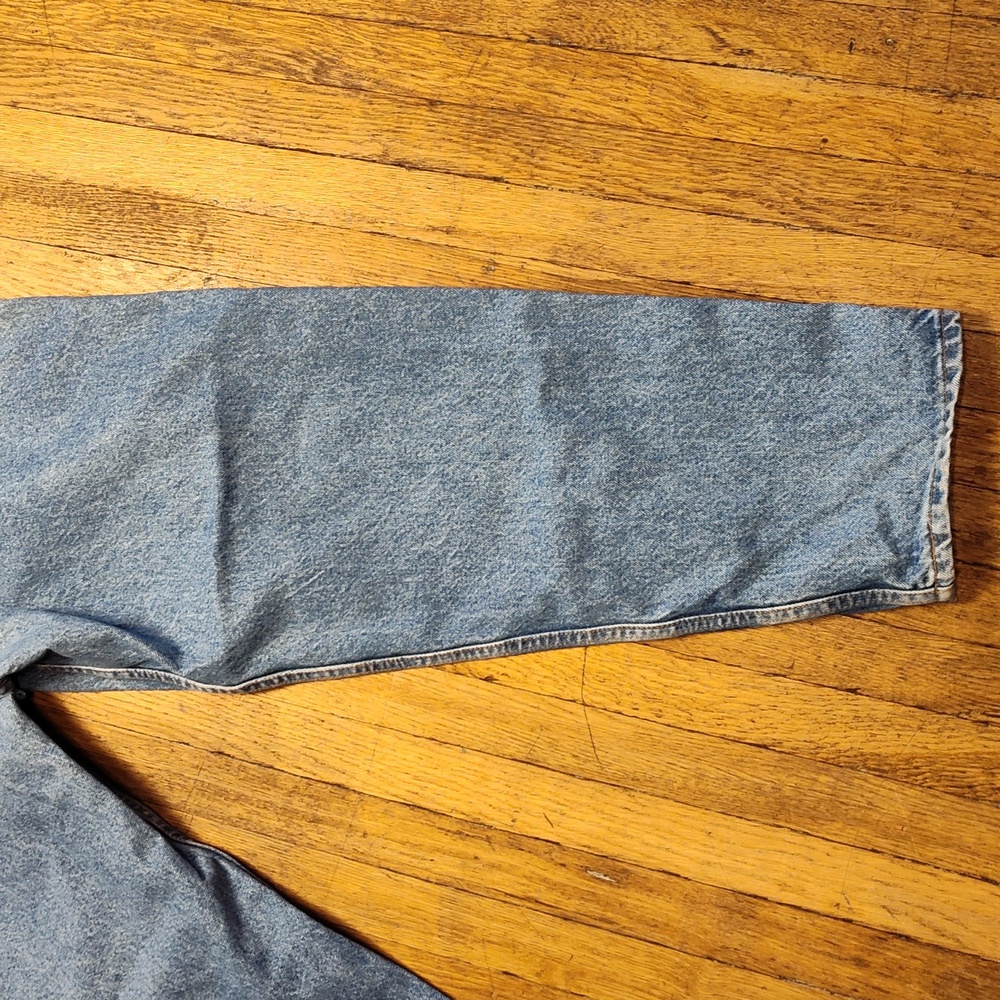 Levi's Orange Tab 550 Men's Blue Denim Jeans Size 42x30 - Picture 14 of 16